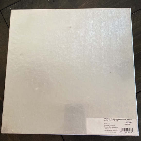 Wilton Armetale Brand Holiday Plate - NIB - Picture 4 of 6